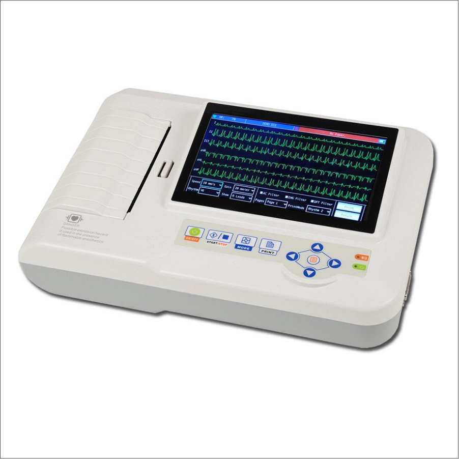 Niscomed Three Channel ECG Machine - Flight 302