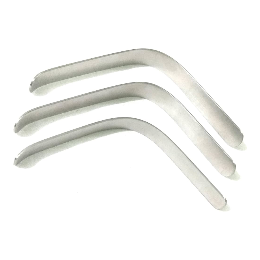Vaishnav Surgicals Tongue Depressor S-Shape Anti Magnet