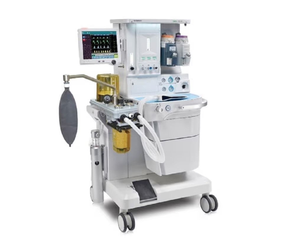 Comen 12.1 inch TFT with Touch Screen 3 Gas 2 Drawer Anaesthesia Machine - AX600